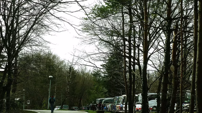 Parking at Plitvice Lakes