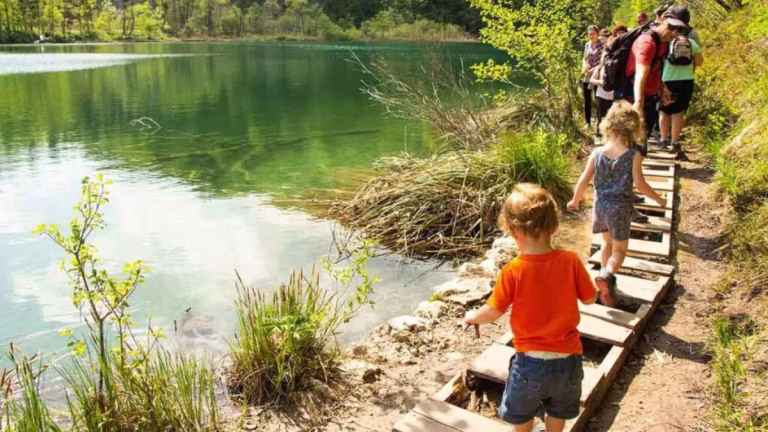 Plitvice Lakes with Kids