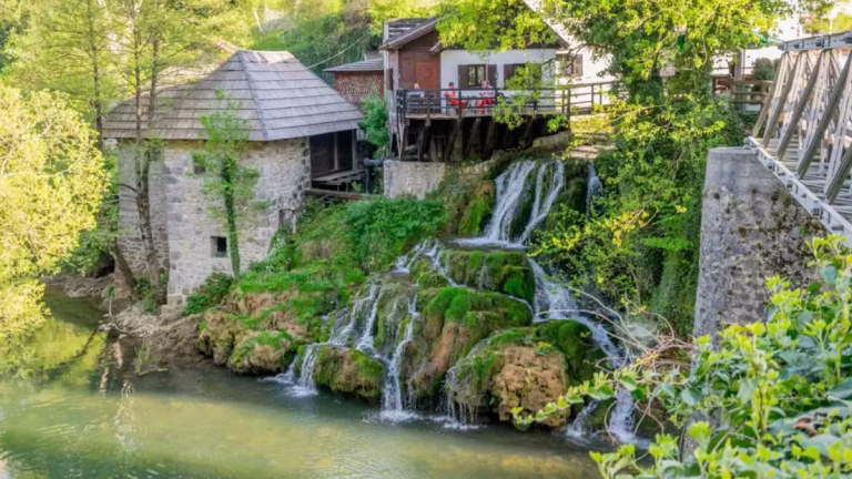 Rastoke Village Watermills near Plitvice